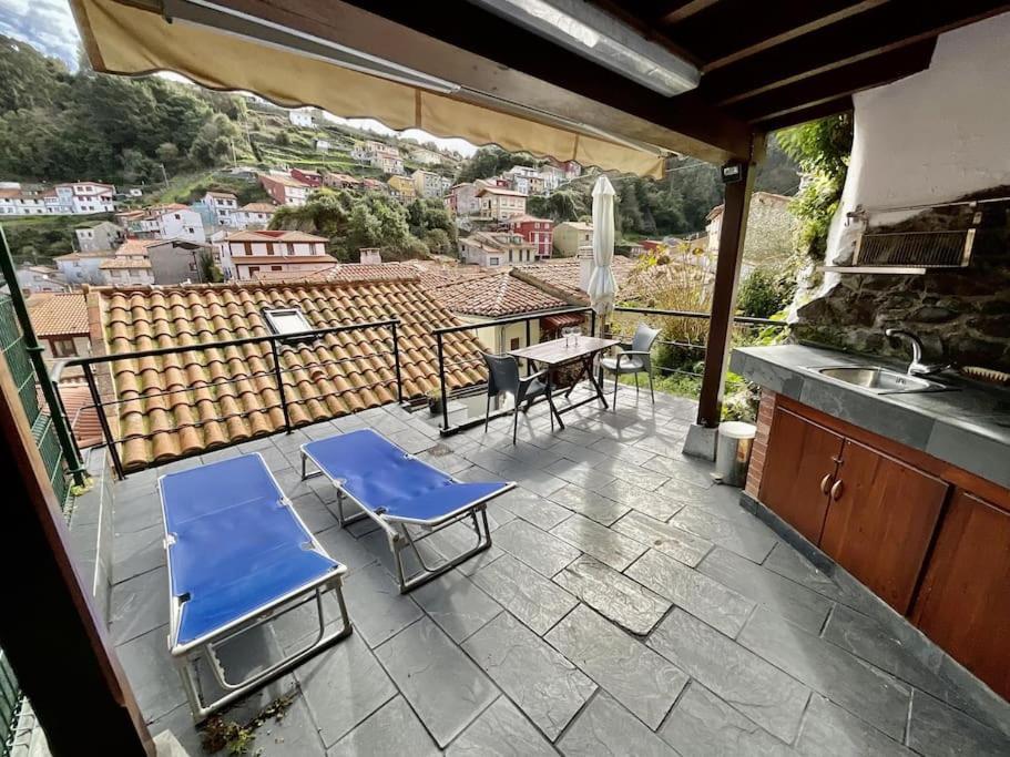 La Terraza De Cudillero Lejlighed Eksteriør billede