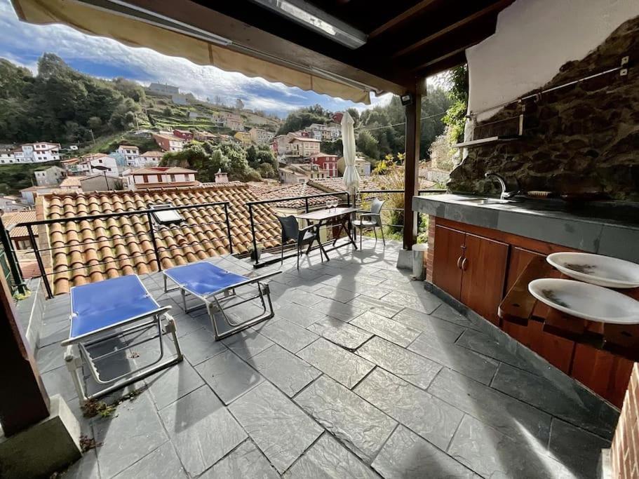 La Terraza De Cudillero Lejlighed Eksteriør billede